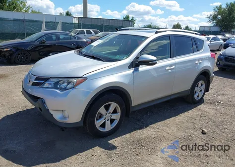 2013 Toyota Rav4 Xle из США, поврежденный, VIN JTMRFREV9DD042695
